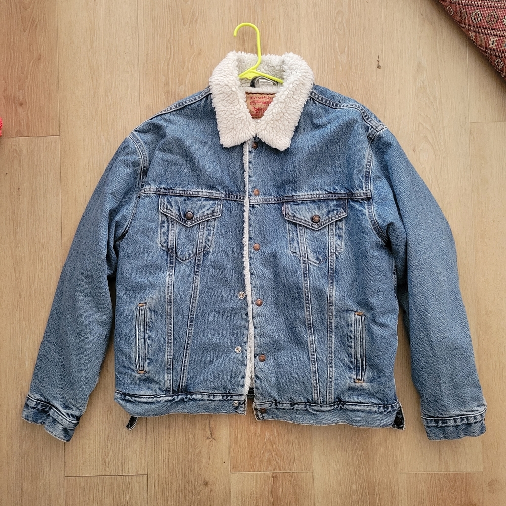 Men's Levi's Denim Sherpa XL